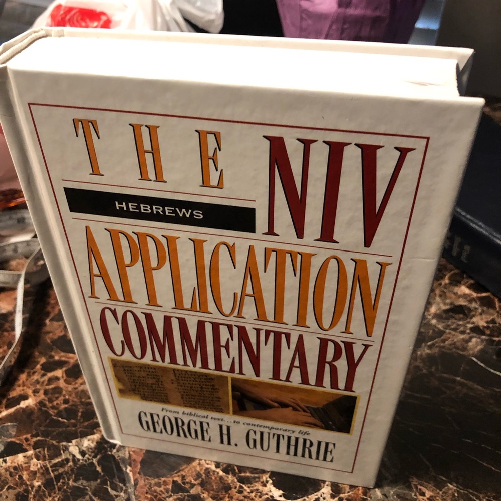NIV Application Commentary: Hebrews [Hardcover] by Guthrie, George H.